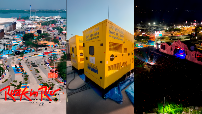 MWM e A Geradora garantem energia no Rock in Rio 2024