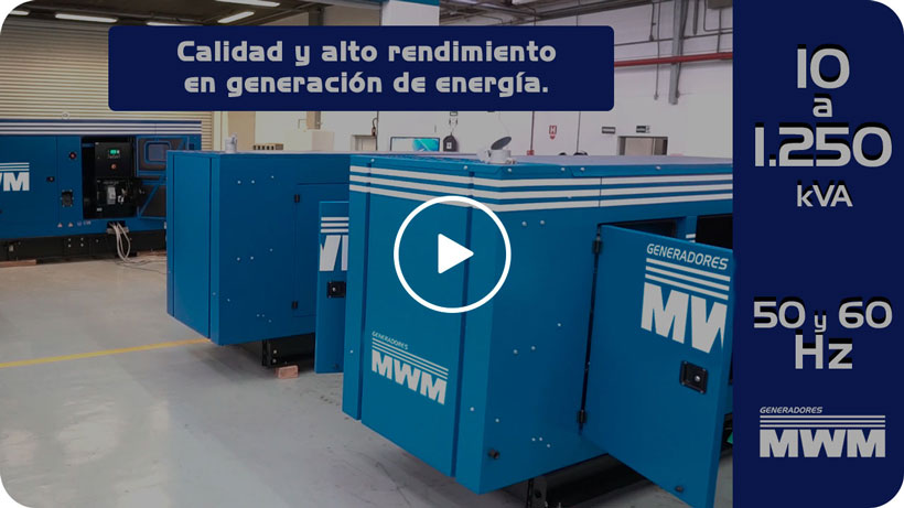 Calidad y alto rendimiento en generación de energía.